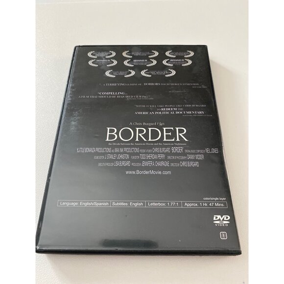 A Chris Burgard Film Border DVD - Picture 2 of 2